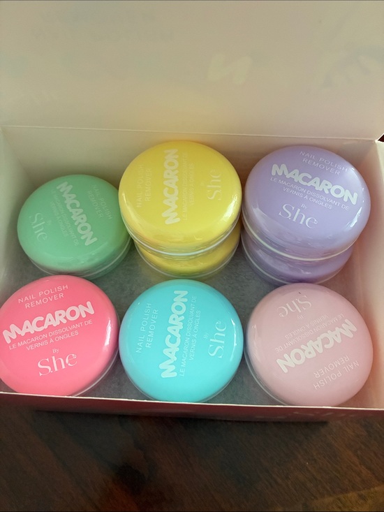 Other - Macaron Nail Polish Removing Pads